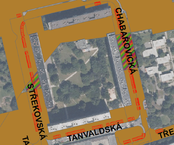 Tanvaldská - celk. situace